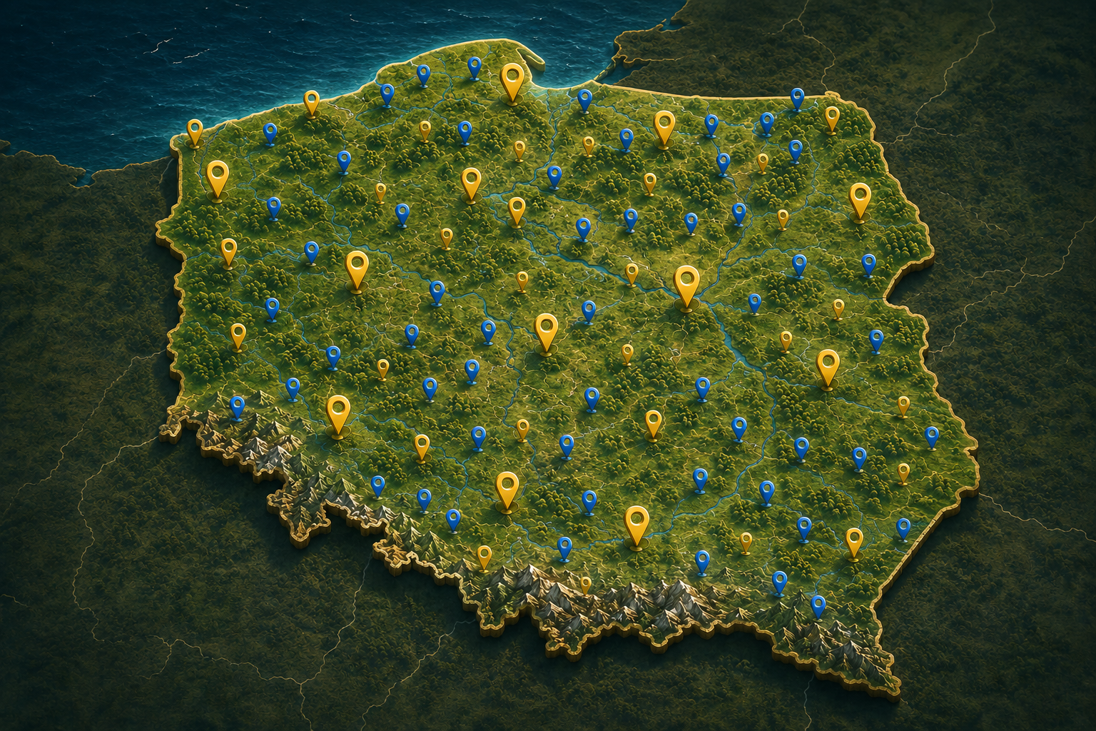 Podgląd katalogu łowisk